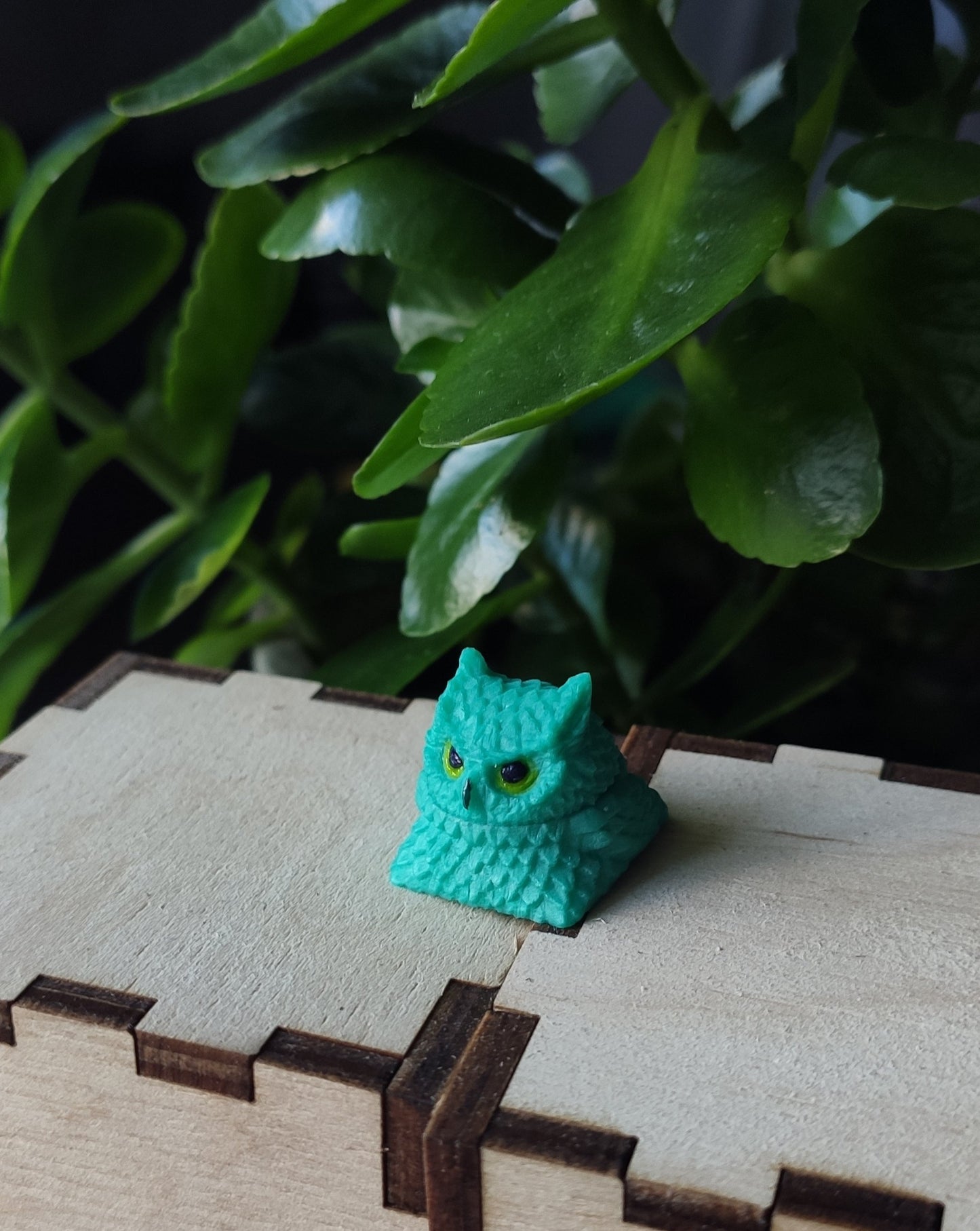 フクロウ職人 キーキャップ #25