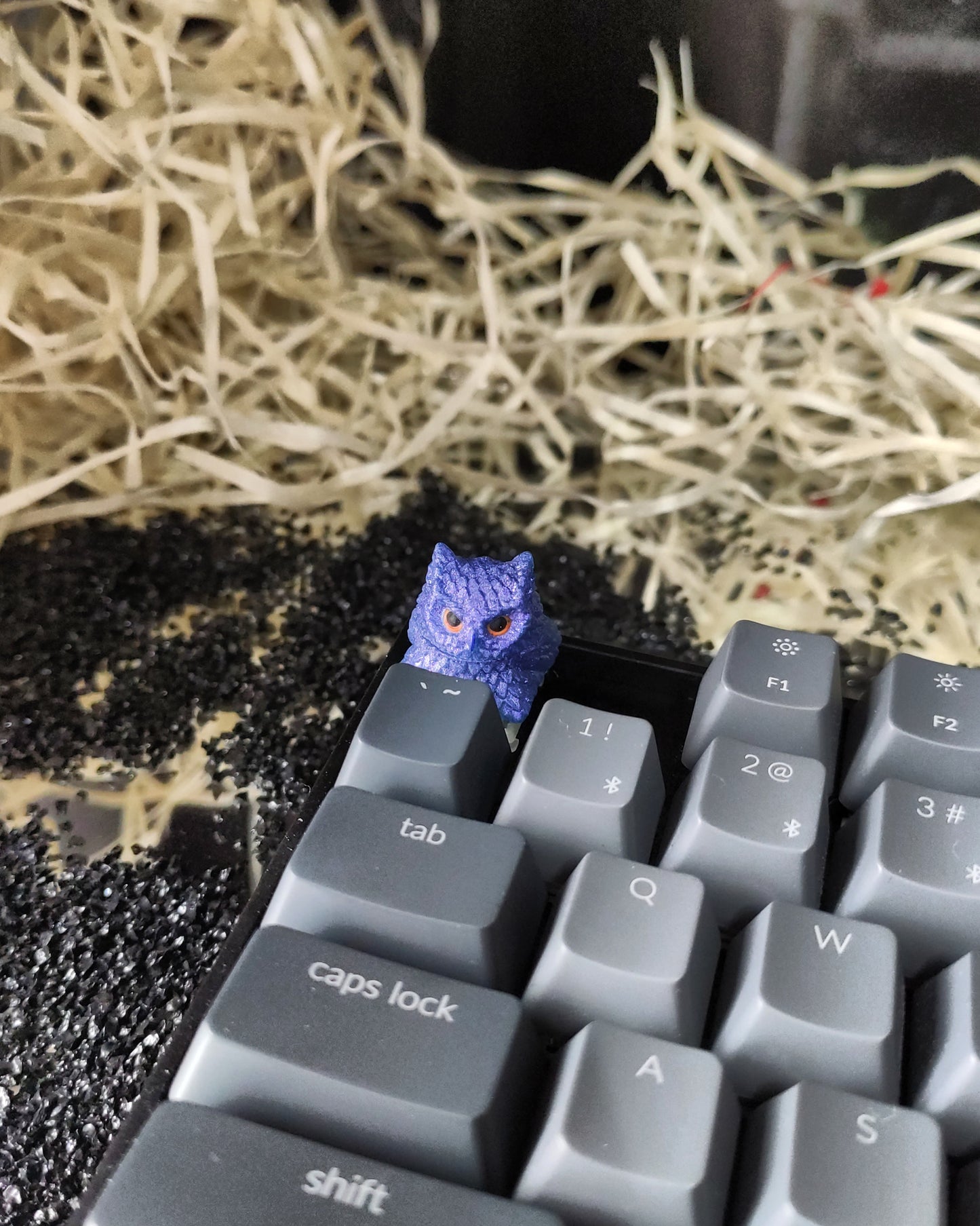 フクロウ職人 キーキャップ #53
