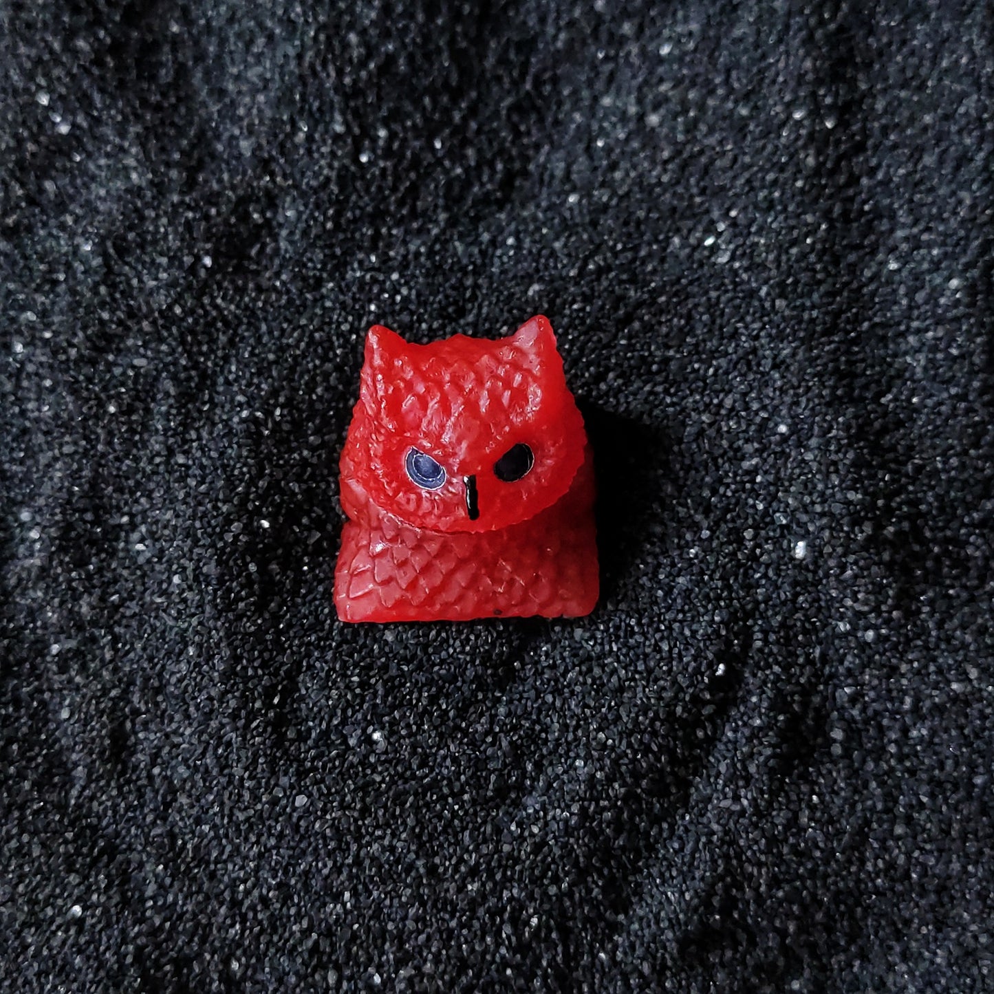 Owl artisan keycap #64