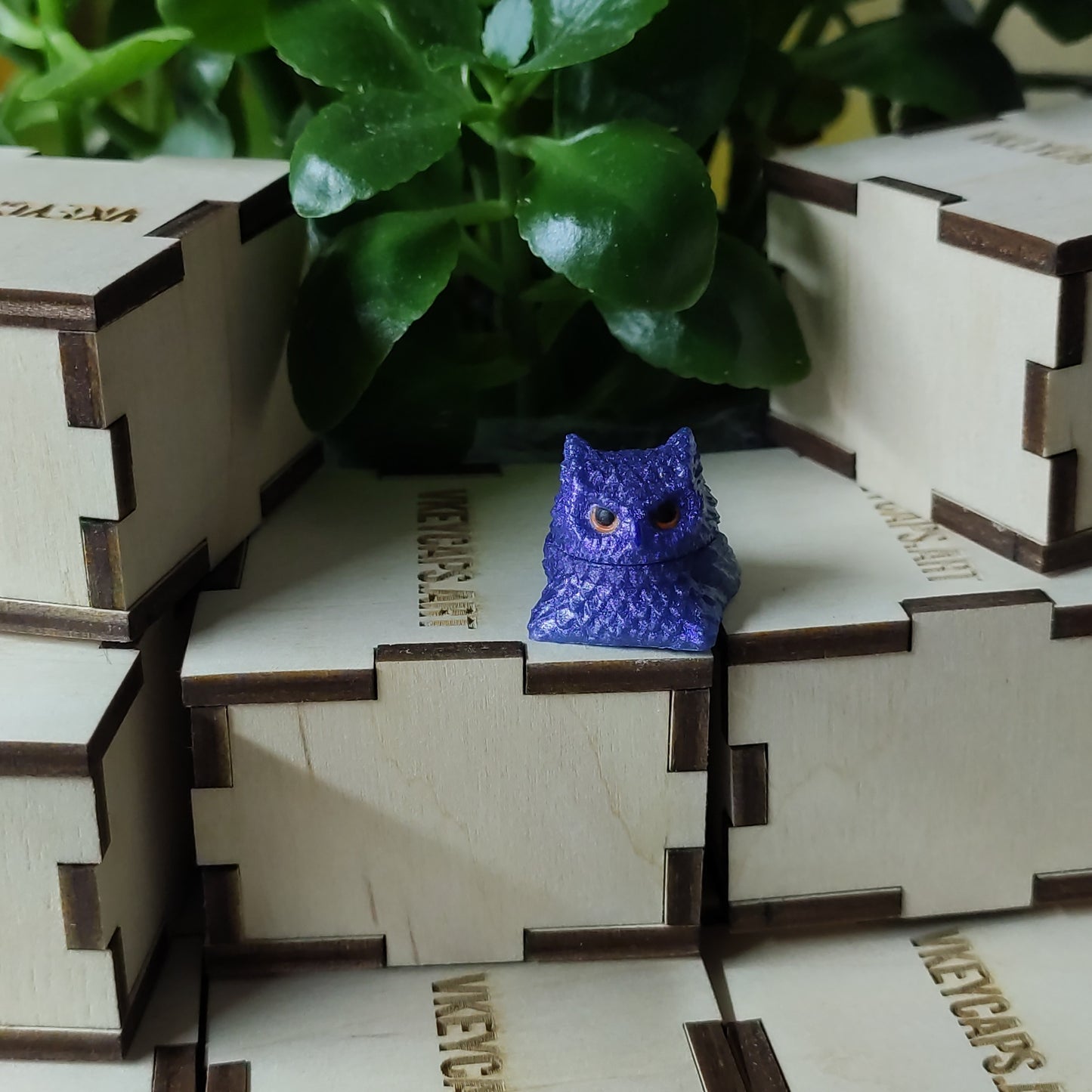 フクロウ職人 キーキャップ #53