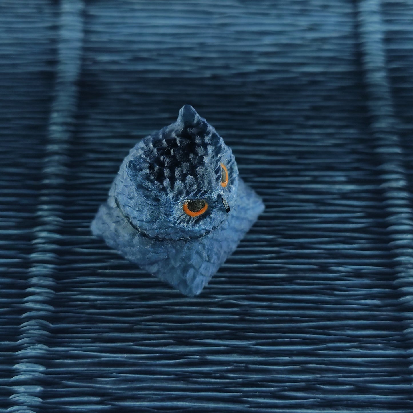 Owl artisan keycap #44
