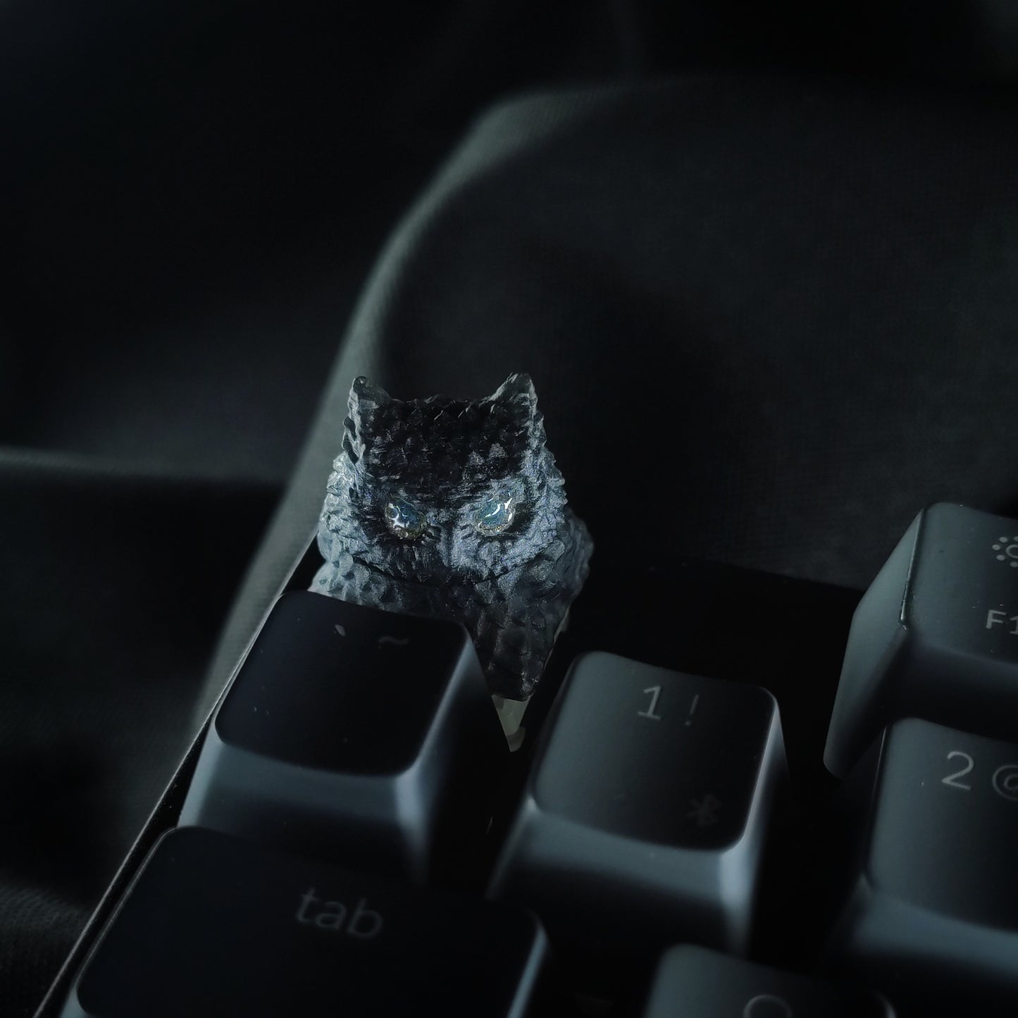 Owl artisan keycap #50