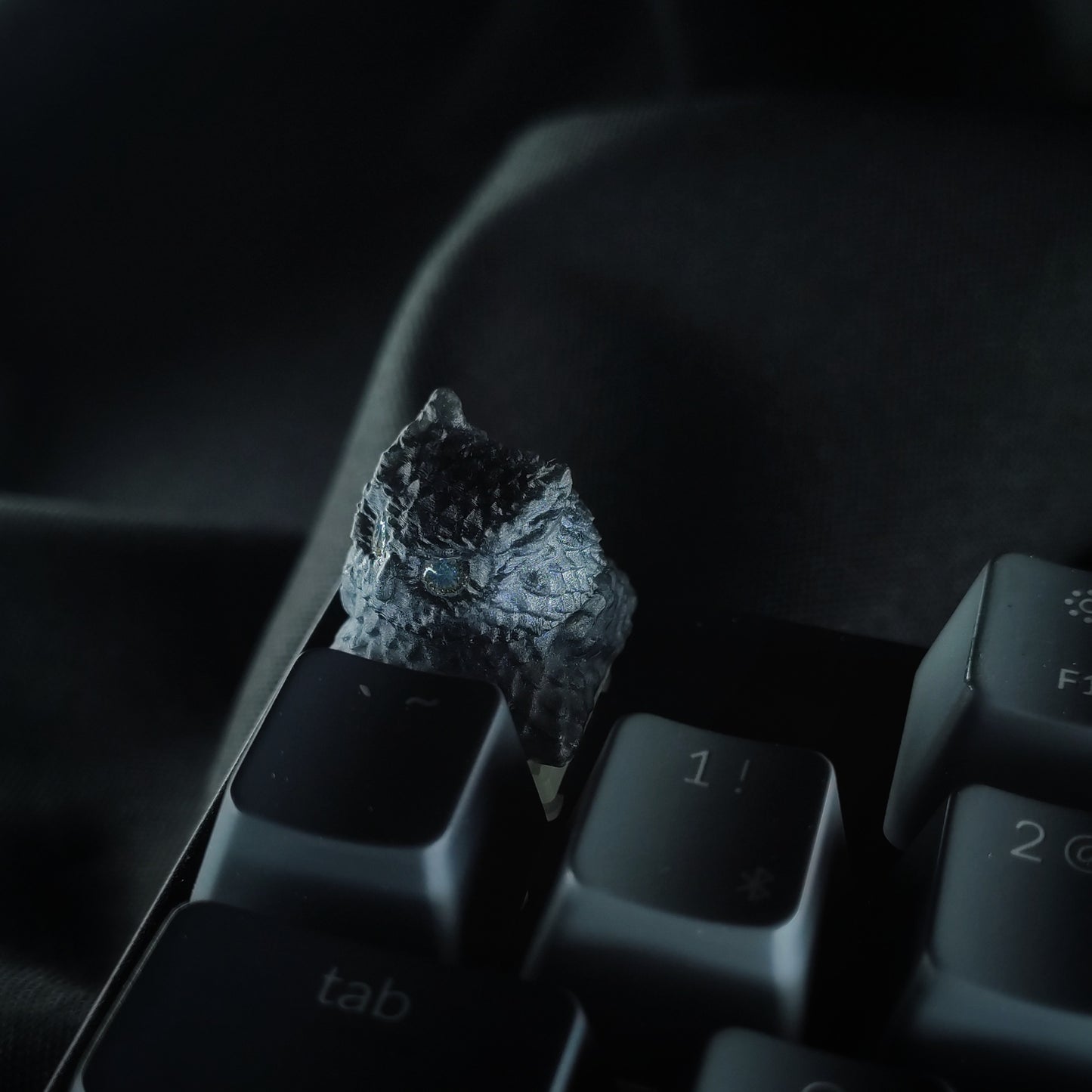 Owl artisan keycap #50