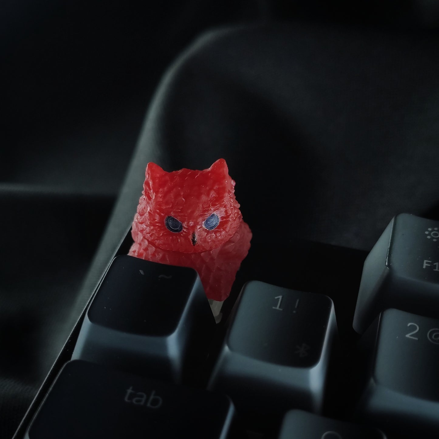 Owl artisan keycap #64