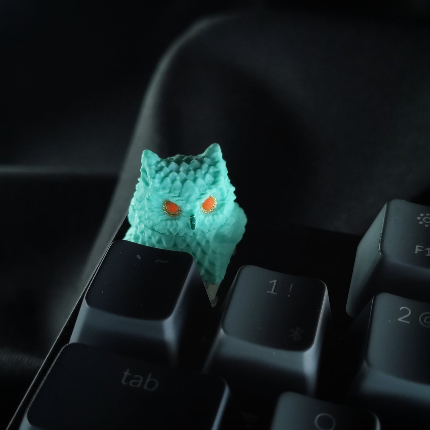 Owl artisan keycap #66
