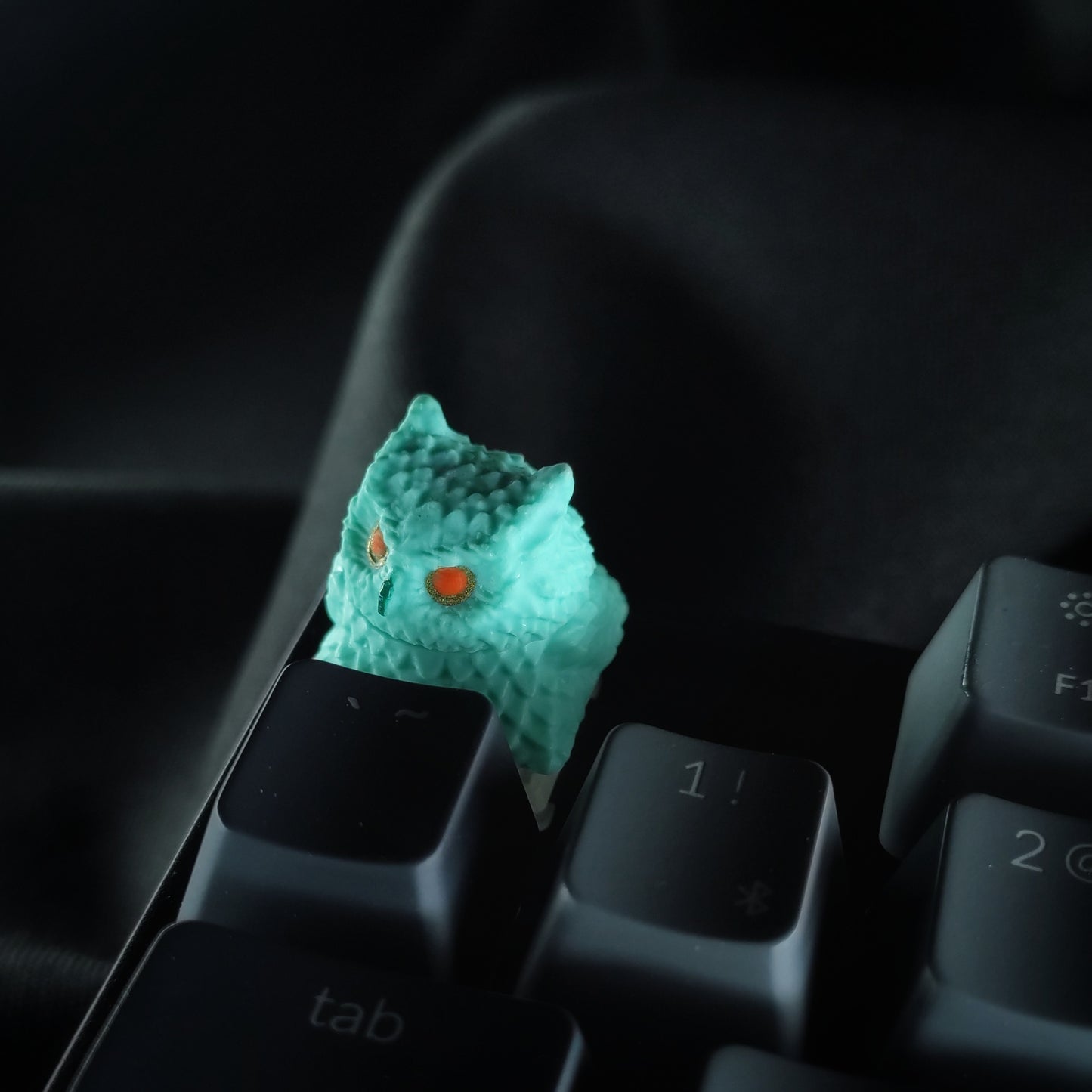 Owl artisan keycap #66