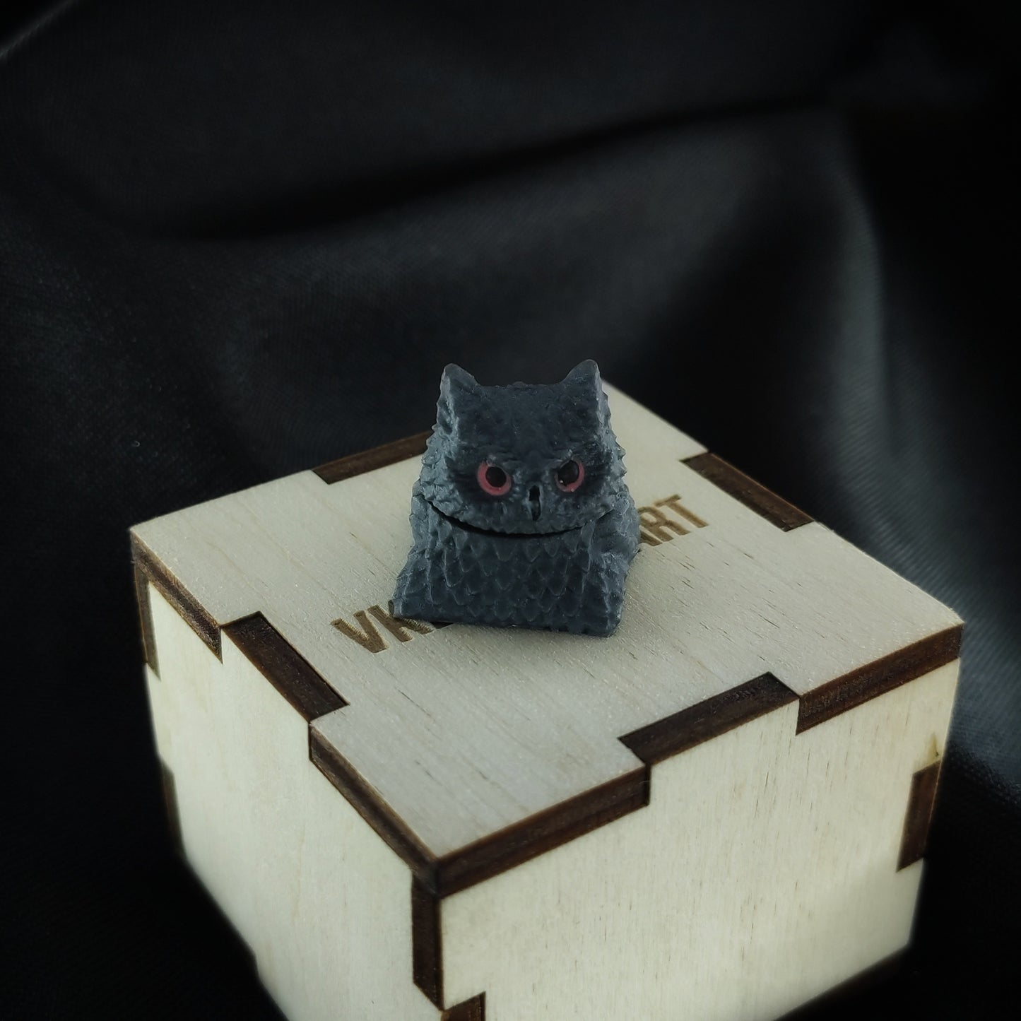 Owl artisan keycap #72