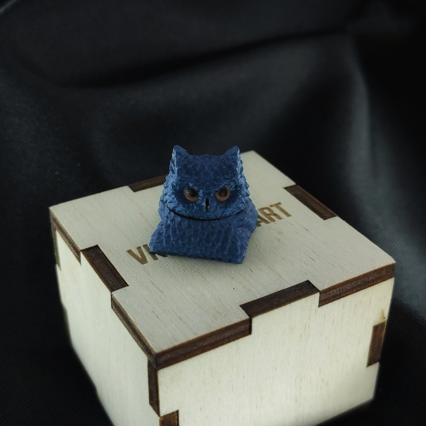 Owl artisan keycap #44