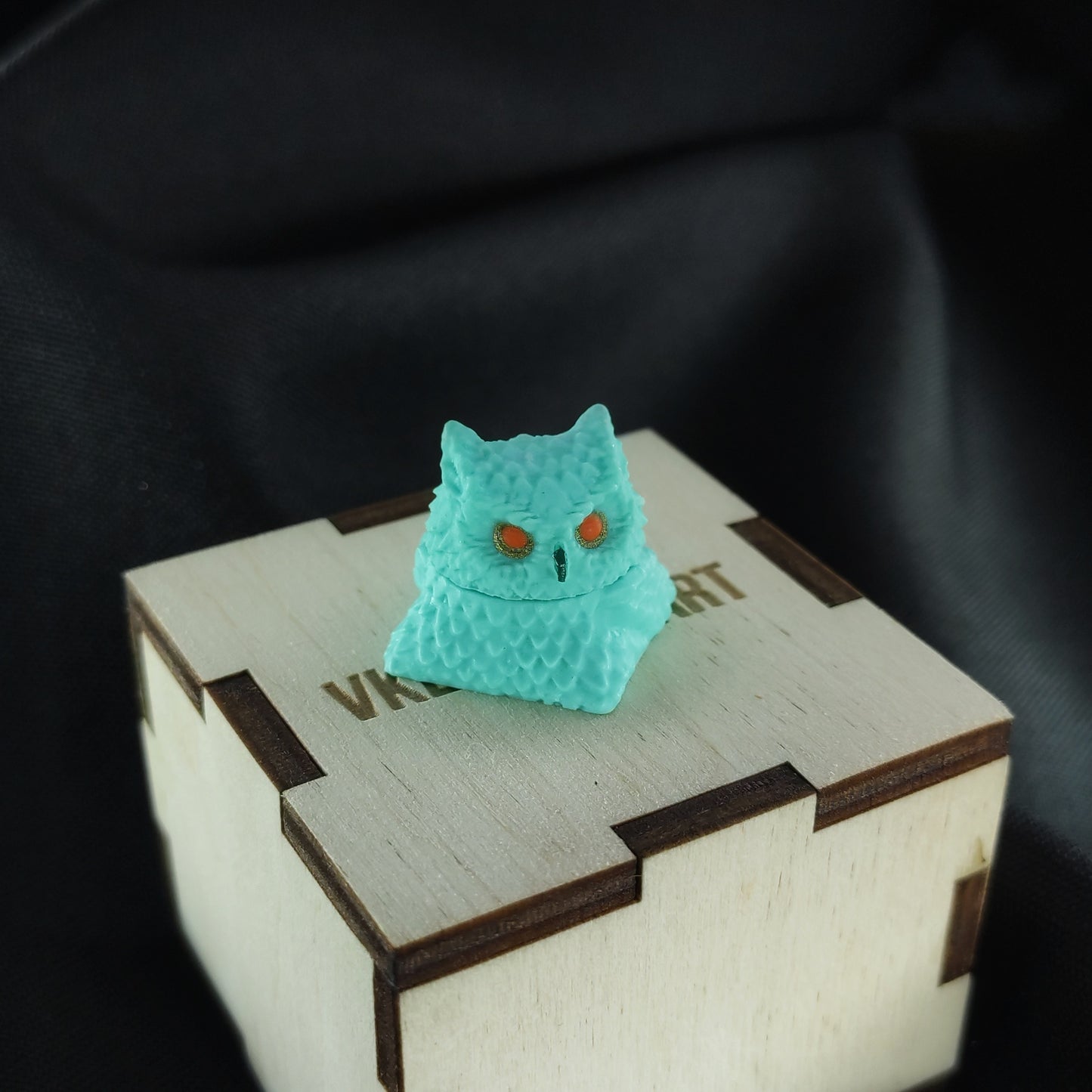 Owl artisan keycap #66
