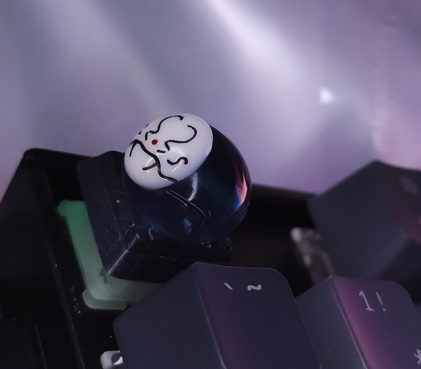 My reincarnation as a keycap