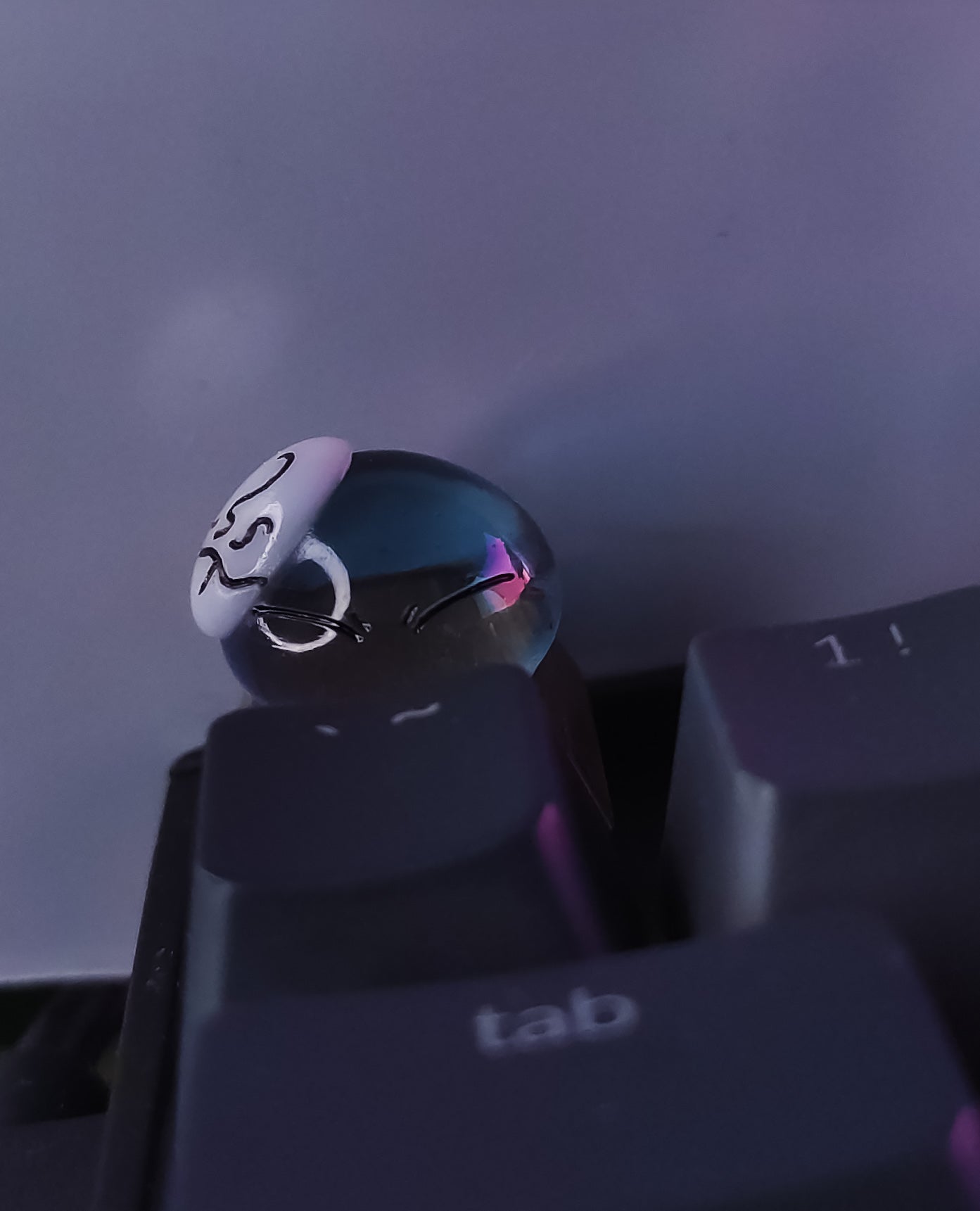 My reincarnation as a keycap