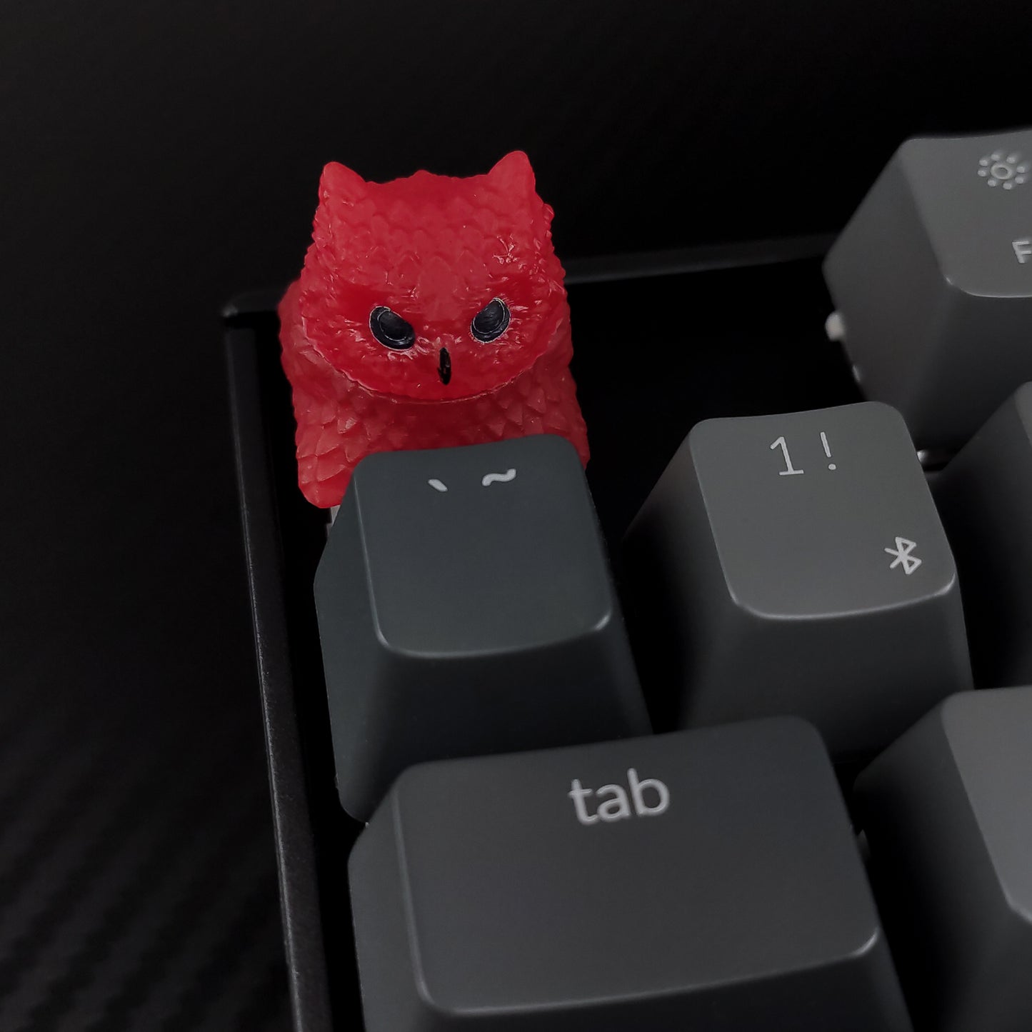 Owl artisan keycap #64