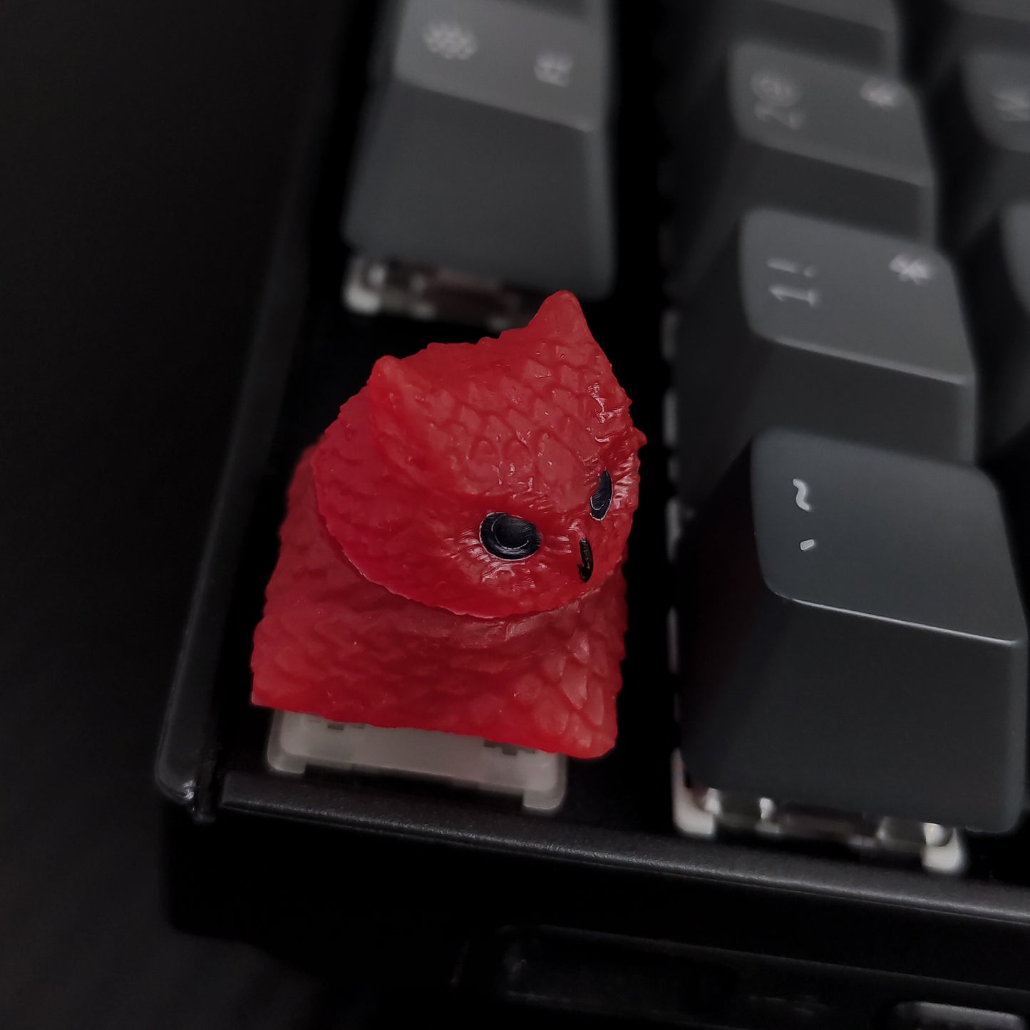 Owl artisan keycap #64