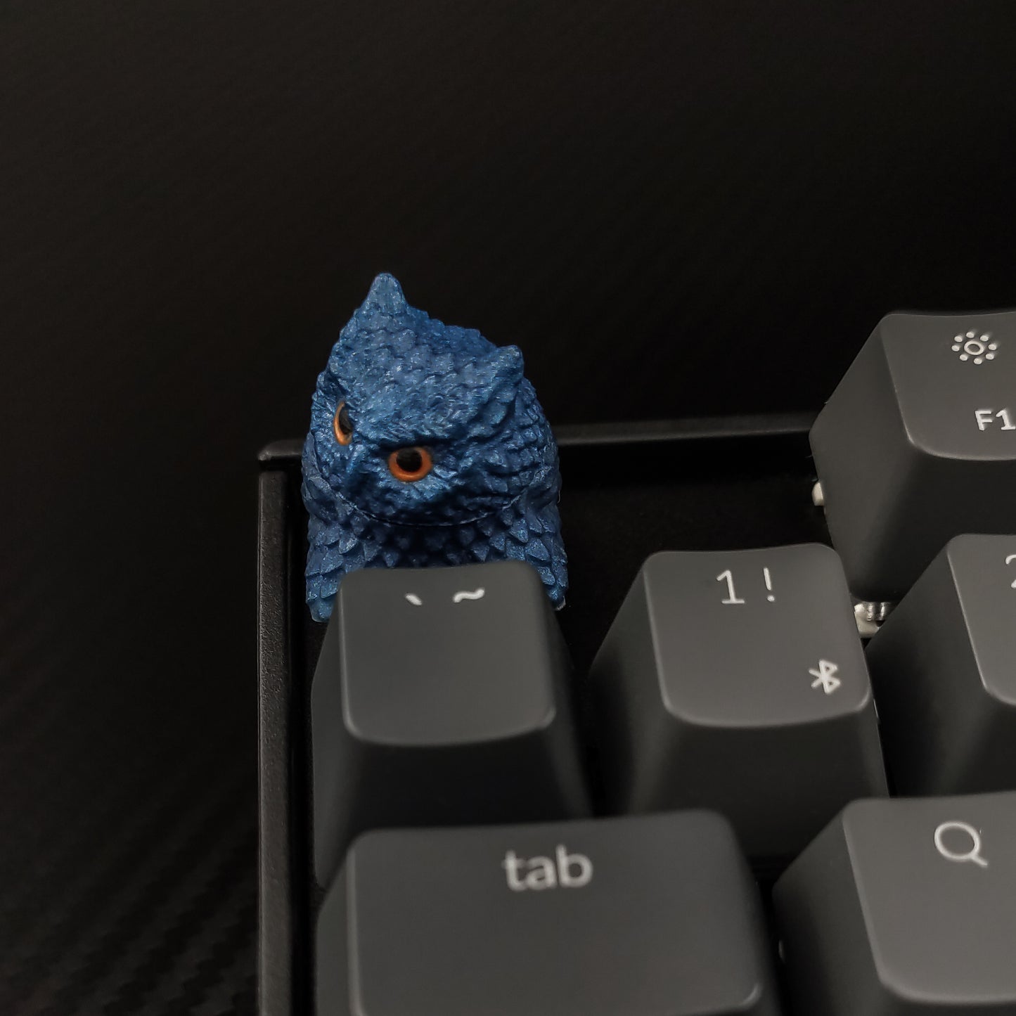 Owl artisan keycap #44