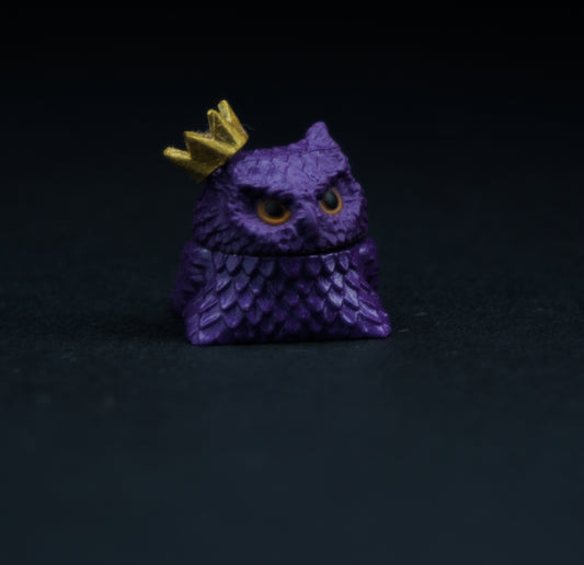 Owl artisan keycap #100
