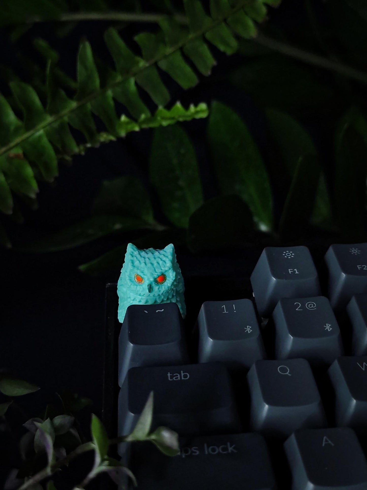 Owl artisan keycap #66