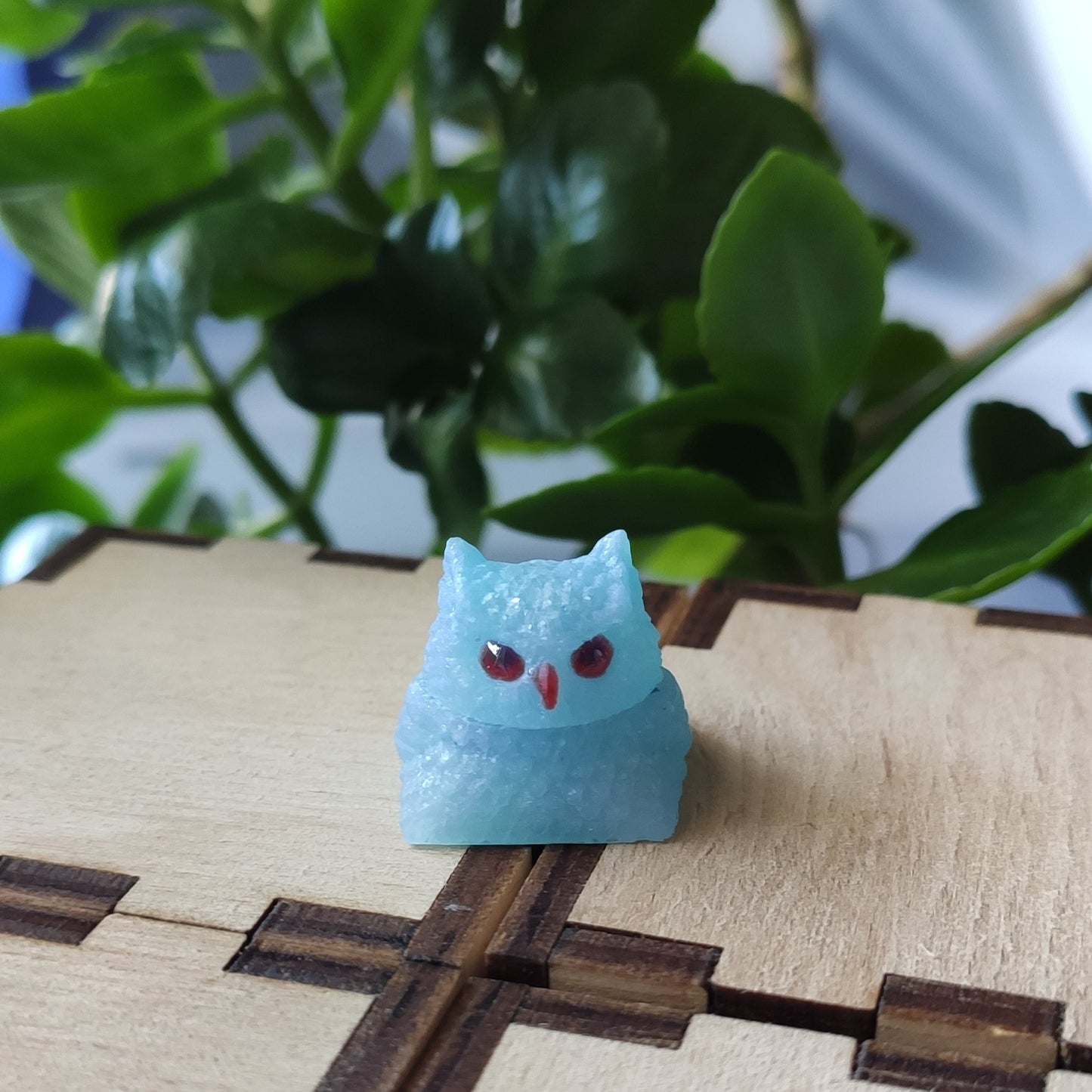 Owl artisan keycap #2