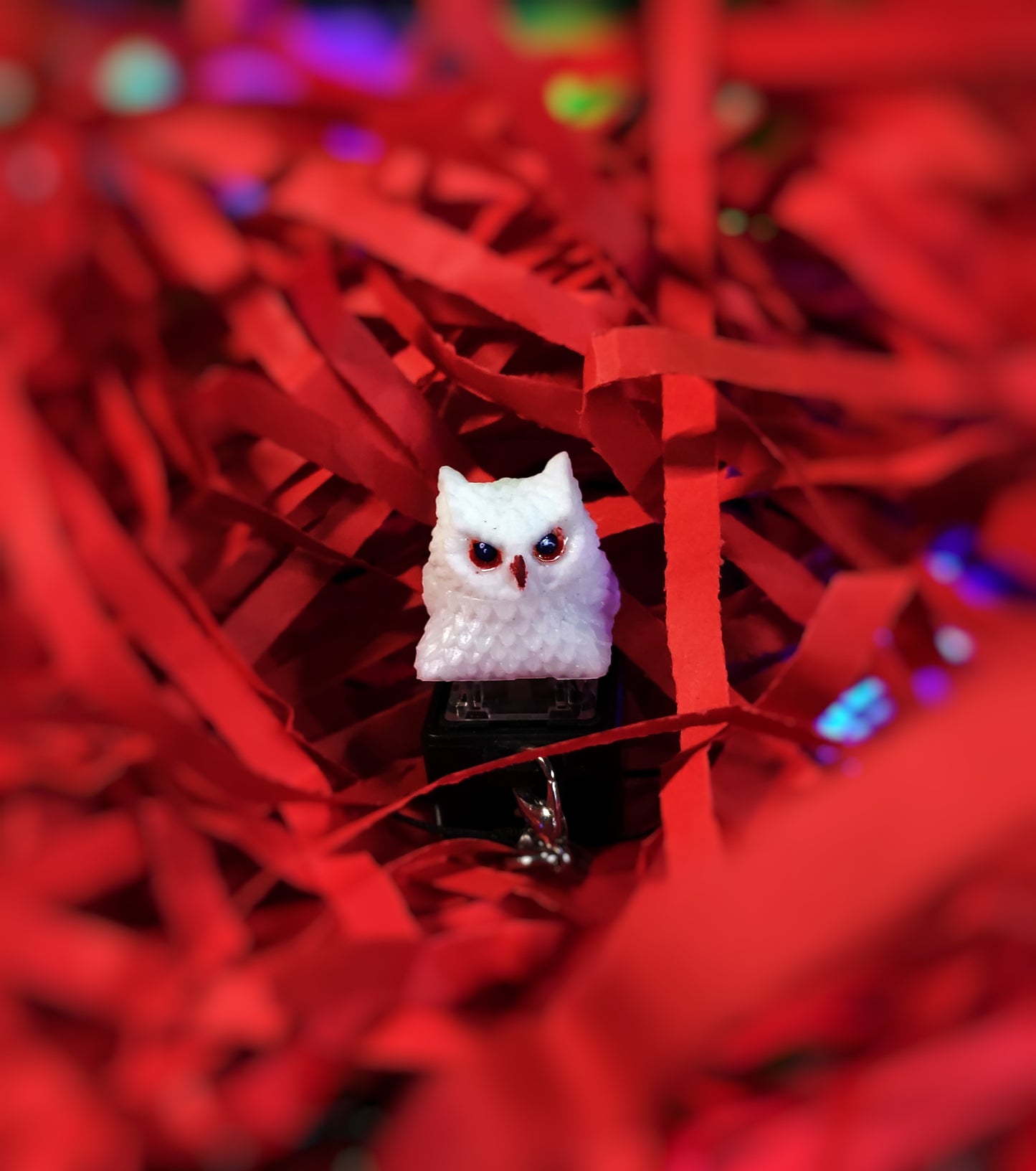 Owl artisan keycap #30