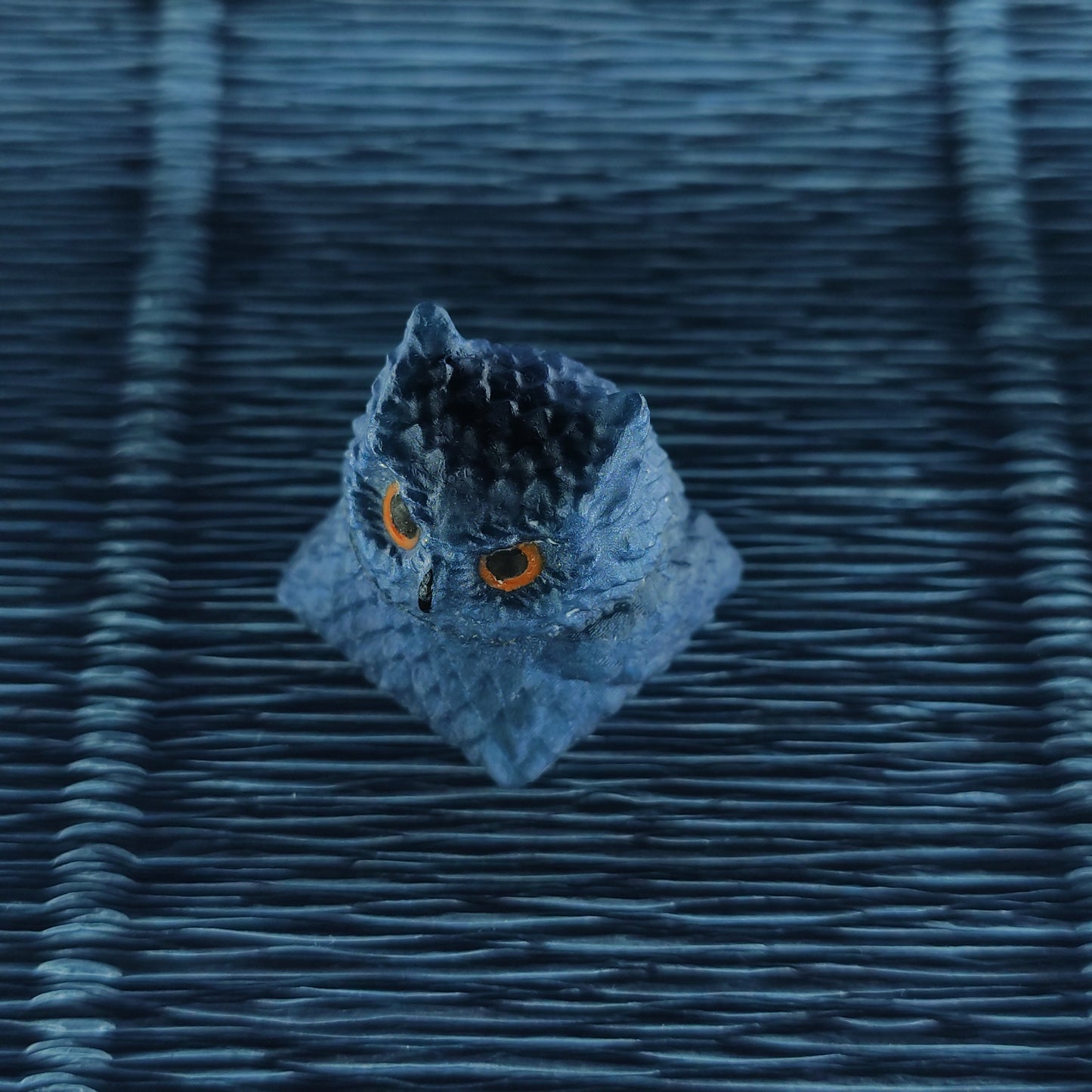 Owl artisan keycap #44