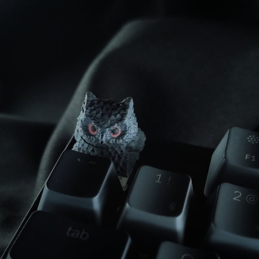 Owl artisan keycap #72