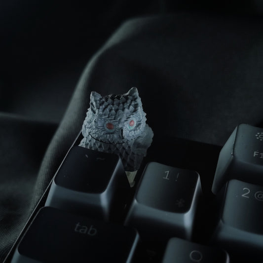 Owl artisan keycap #71