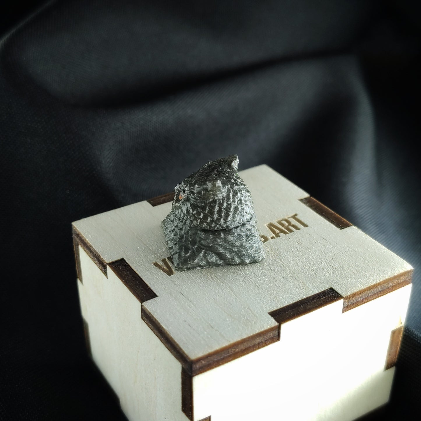 Owl artisan keycap #77