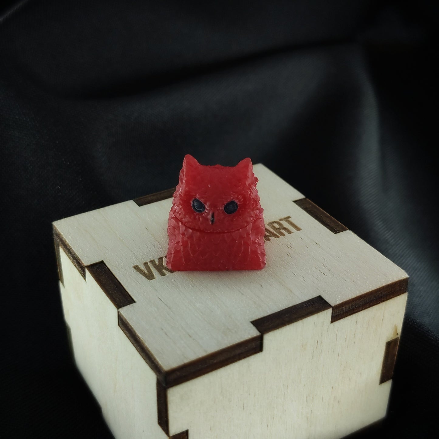 Owl artisan keycap #64