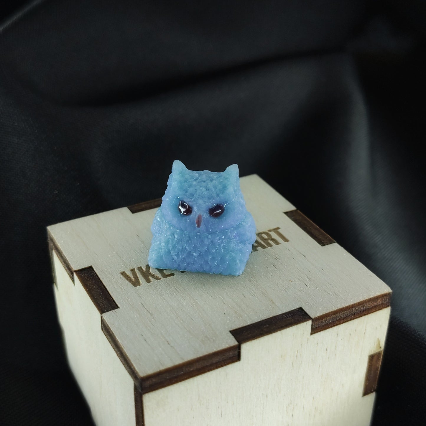Owl artisan keycap #2