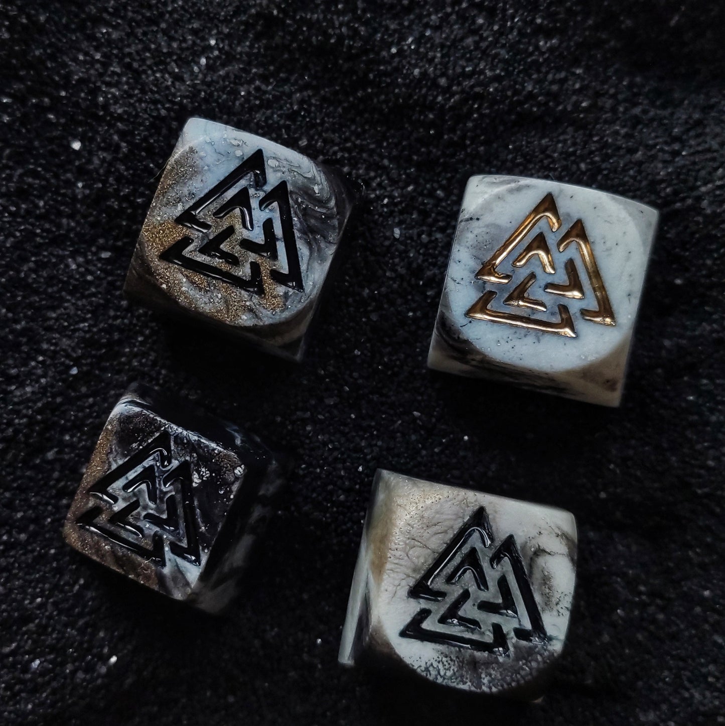 Valknut artisan keycaps | Ash collection