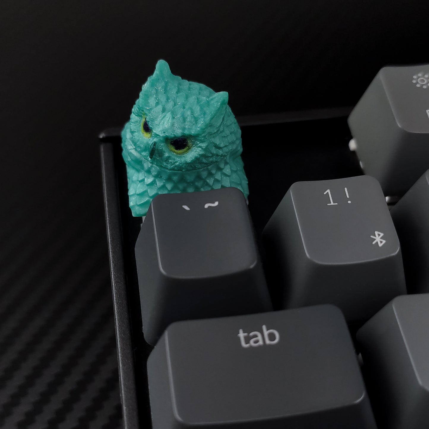 Owl artisan keycap #25