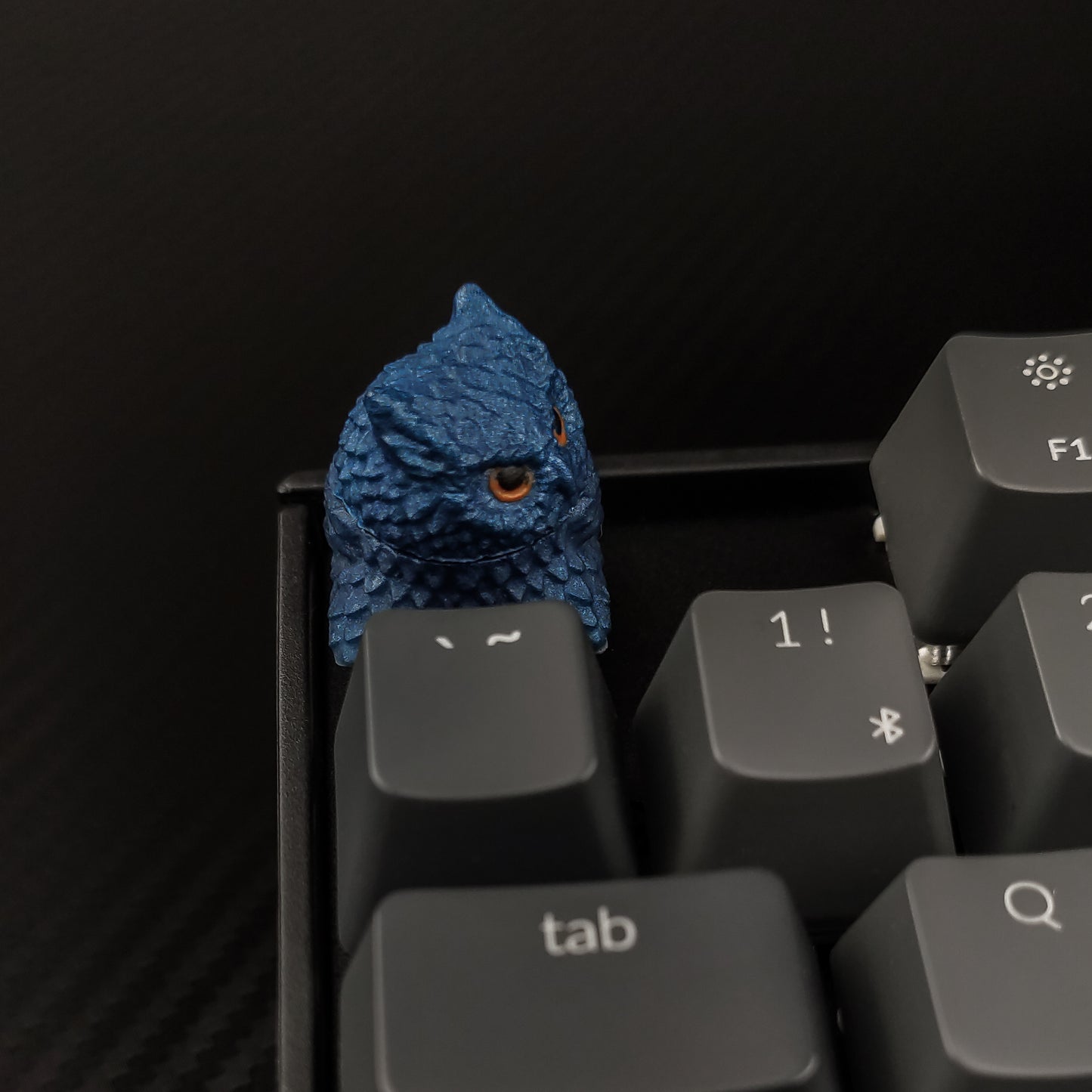 Owl artisan keycap #44