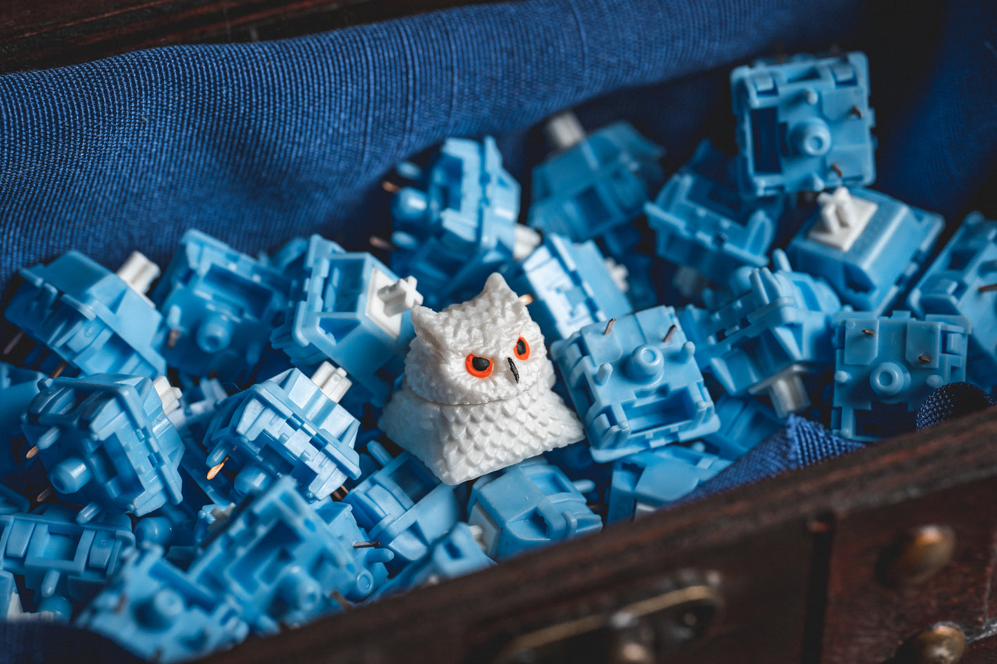 Owl artisan keycap #55
