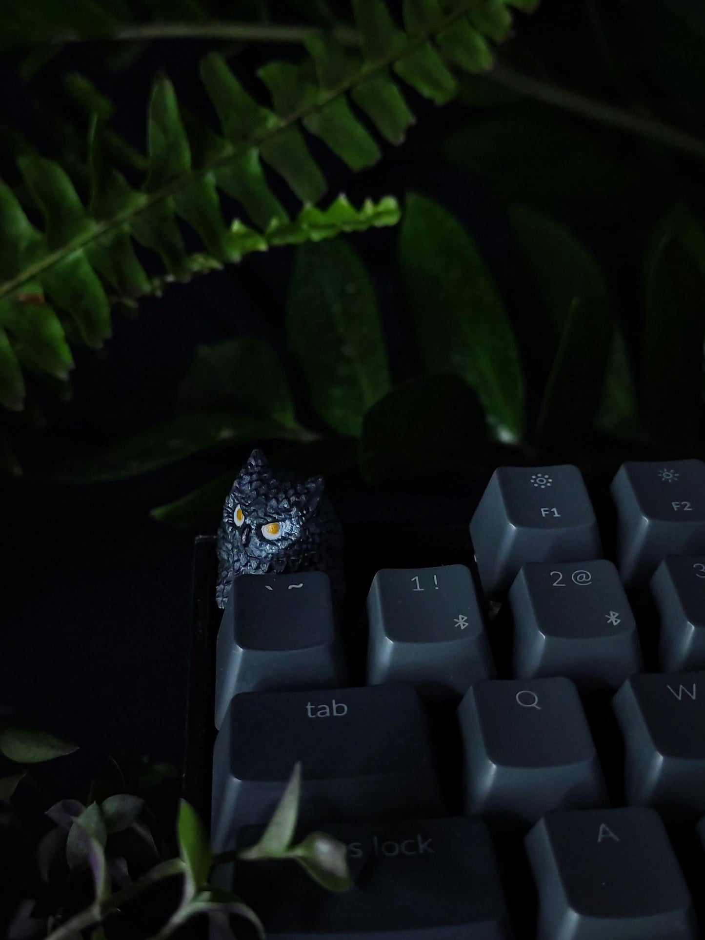 Owl artisan keycap #61
